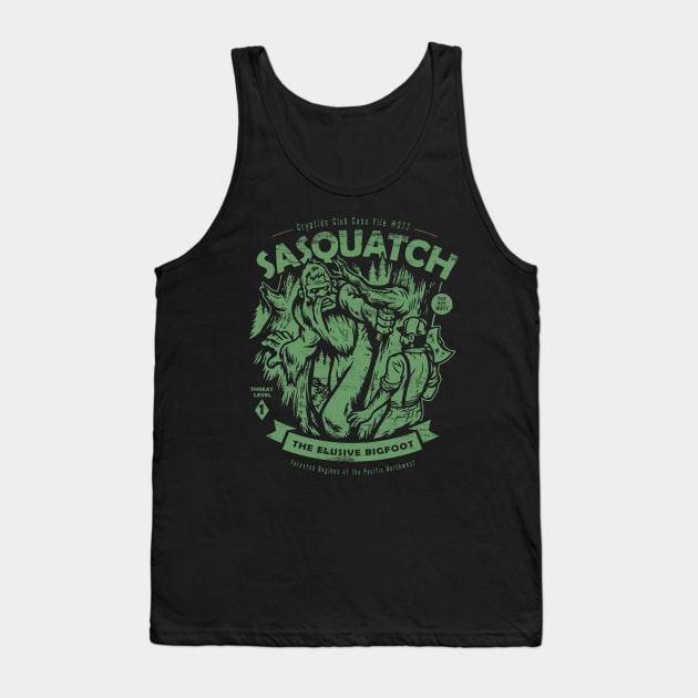 Sasquatch Tank Top by heartattackjack
